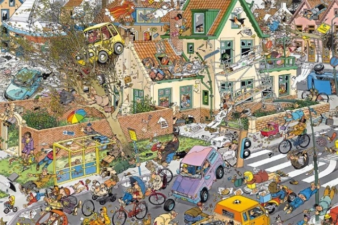 Jan Van Haasteren Safari és Vihar puzzle készlet - 2x1000 darab