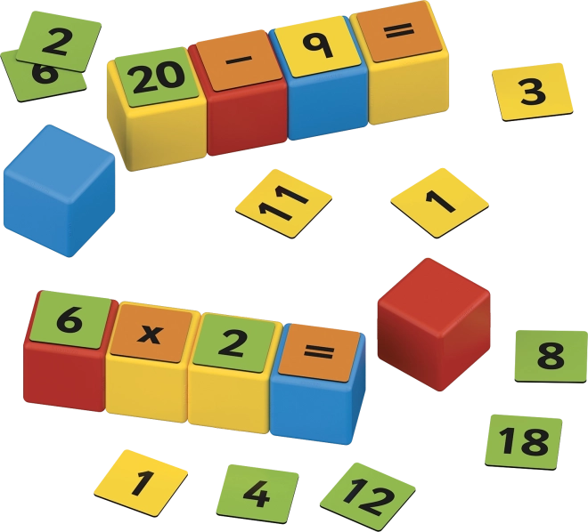 Geomag Magicube Matematikai Mágneses Kockakészlet 55 Darab