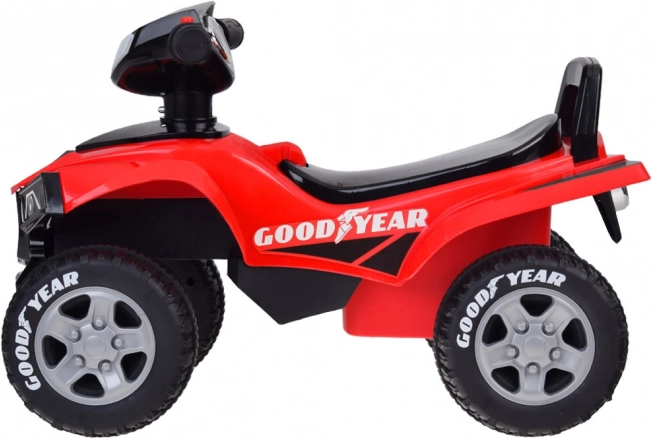 Gyermek quad Goodyear zenével és fénnyel