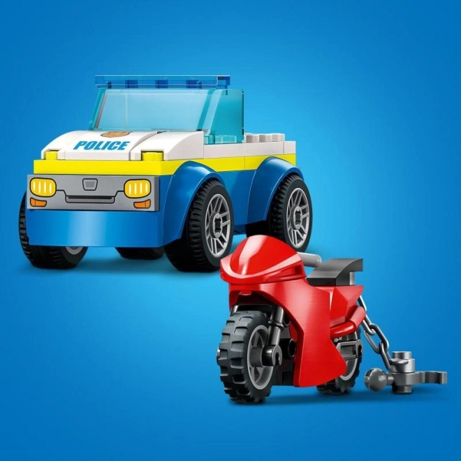 Lego city rendőrségi üldözés játékkészlet