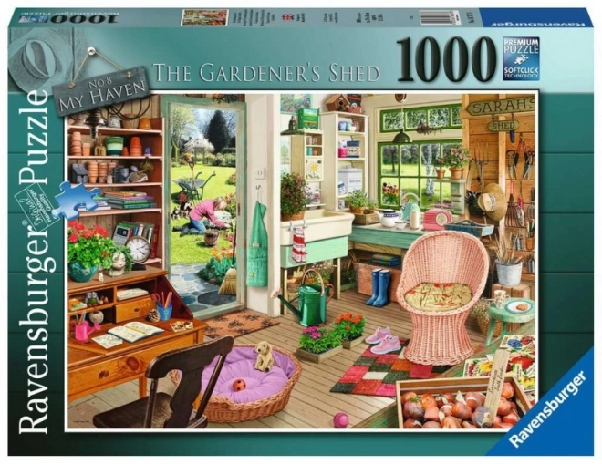 Kertiszerszámház Ravensburger 1000 darabos puzzle