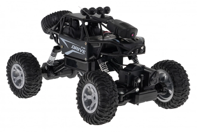 Crawler rover kamera autó