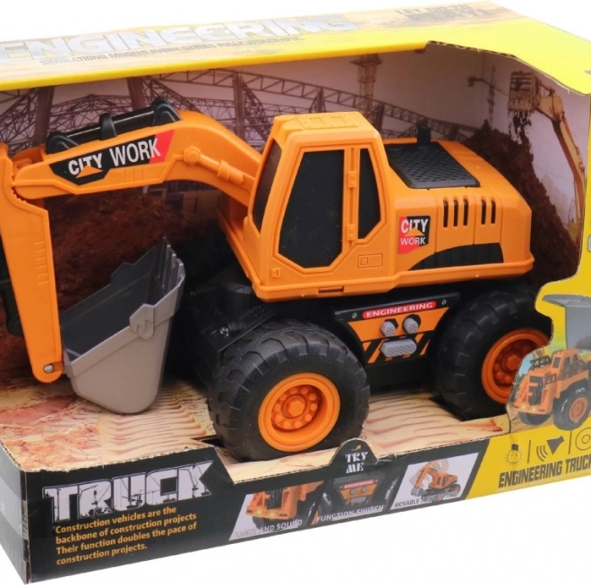 Gyermek akkumulátoros munkagép 22 cm