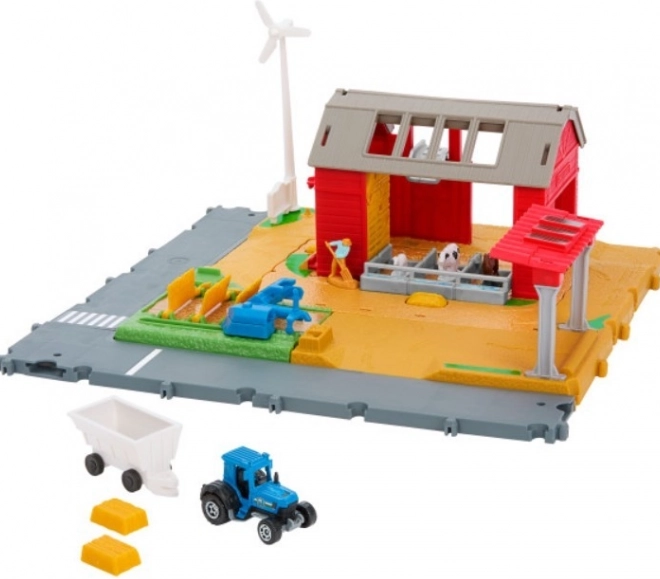 Matchbox állatszett traktor hangokkal