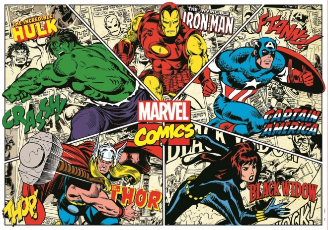 Marvel képregény puzzle 1000 darabos