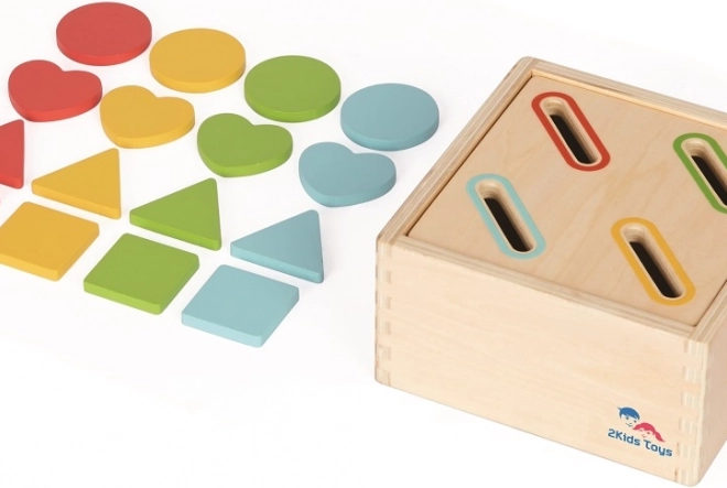 2Kids Toys Alakzatok és színek szortírozó játék