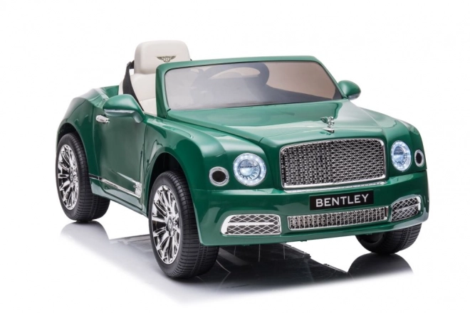 Akkumulátoros autó Bentley Mulsanne zöld