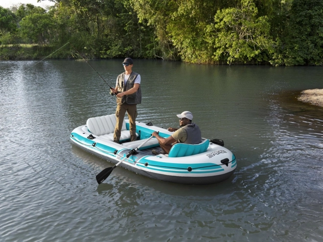 Adventure Elite X5 5 személyes felfújható csónak evezőkkel