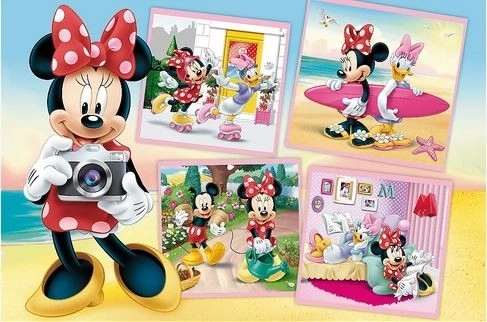 Minnie Egér Bűbájos 60 Darabos Puzzle