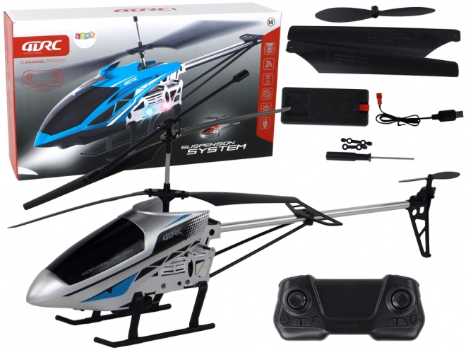 Zöld Távirányítós RC Helikopter Kamera 66 cm