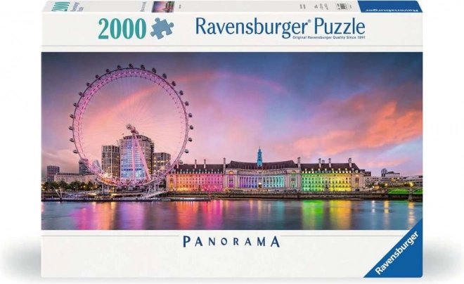 Ravensburger panoráma puzzle színes London 2000 darabos