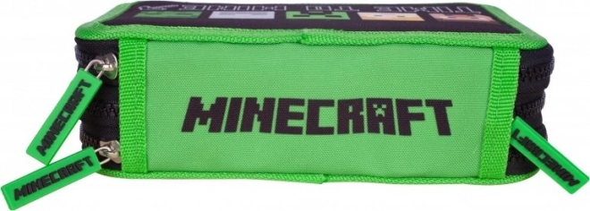 Iskolai tolltartó Minecraft Alex és Steve háromszintes