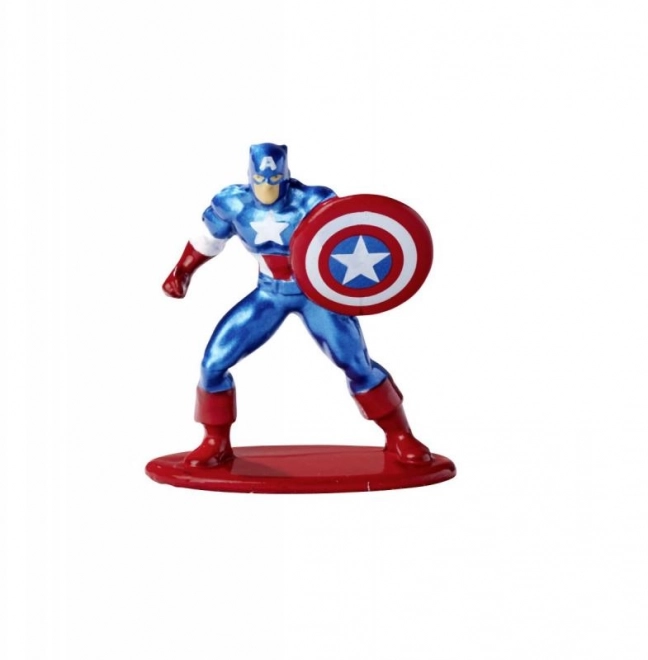 Avengers fém figura készlet 6 db 4 cm