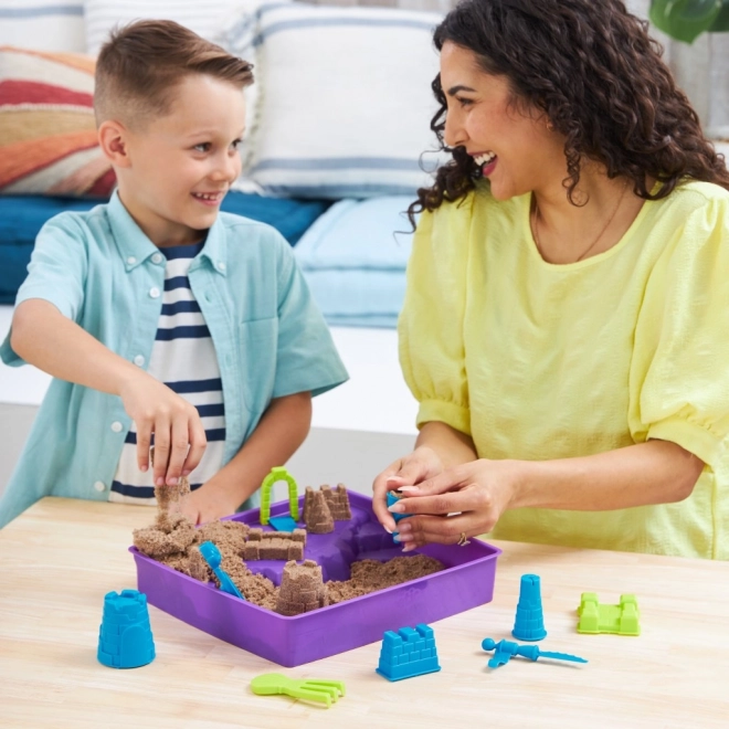 Kinetic Sand strand építkezés készlet