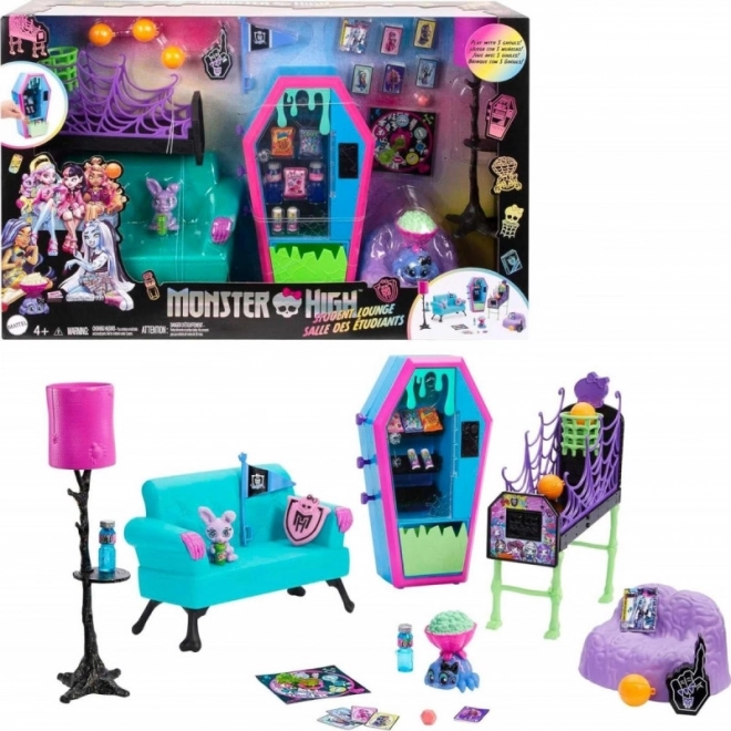 Monster High tanulói szalon bútorok