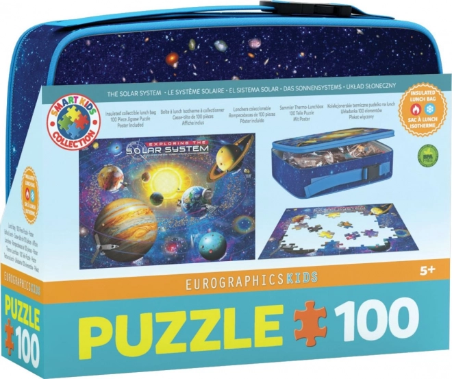 Eurographics puzzle - Naprendszer felfedezése 100 darabos