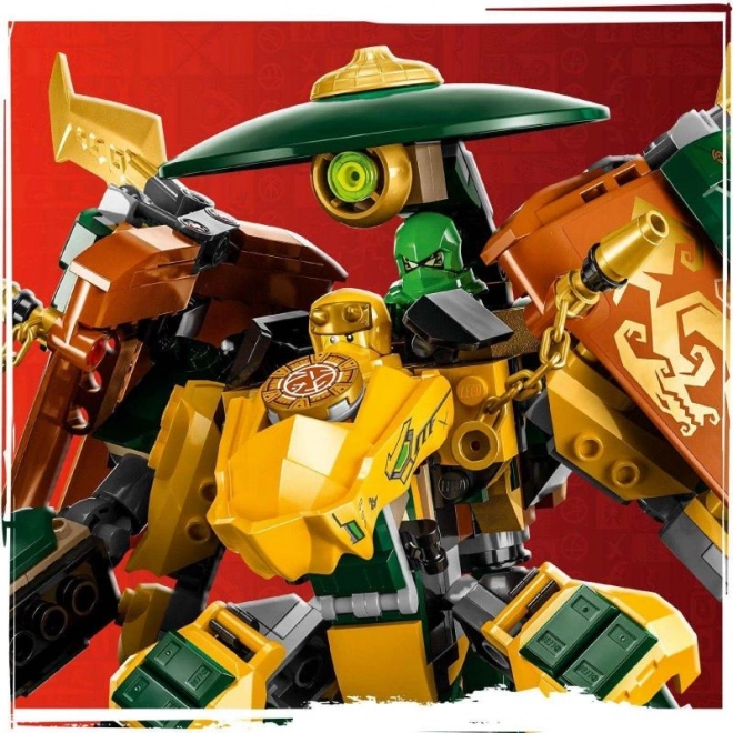 Lego NINJAGO Lloyd és Arin ninja mecha csapata