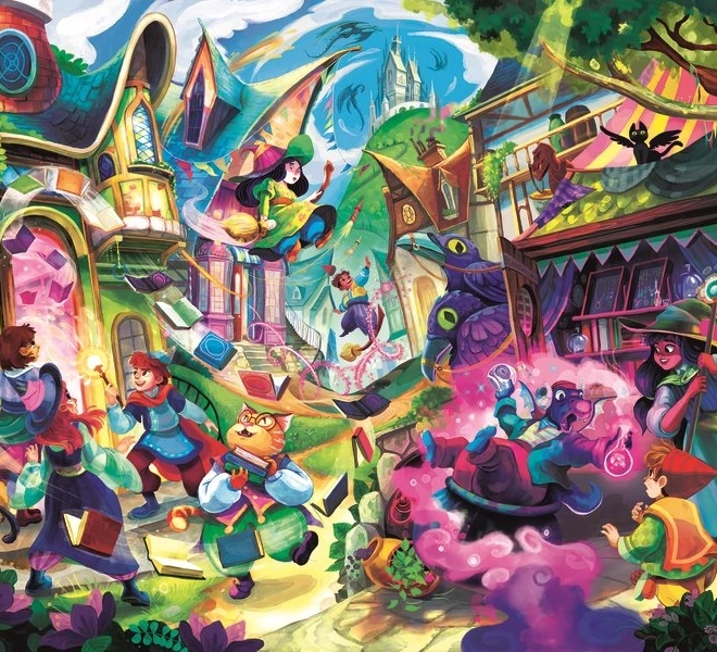 Puzzle Varázslatos Királyság 300 darabból a Ravensburger-től