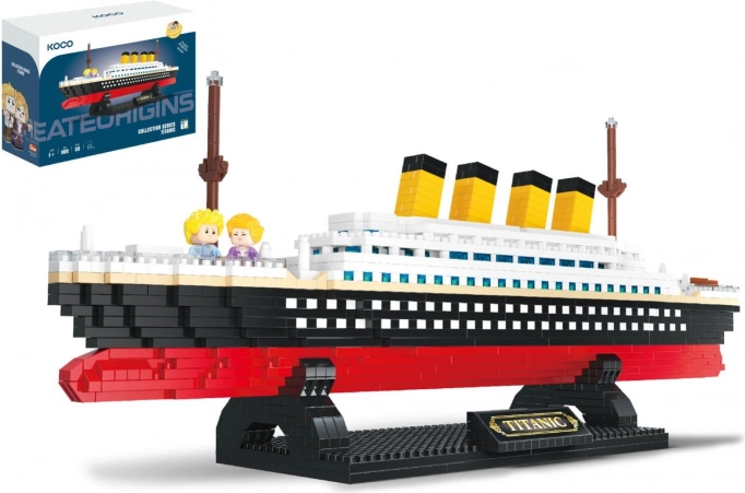 Mini KOCO Titanic építőkészlet, 1510 darab