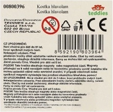 Mágneses szivárványos kocka fejtörő