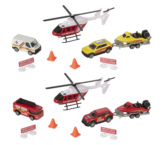Öntöttfém helikopter valósághű részletekkel