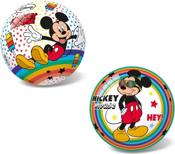 DISNEY Mickey szivárványos labda 23 cm