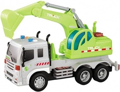 City Collection Traktor Kotró Fénnyel és Hanggal