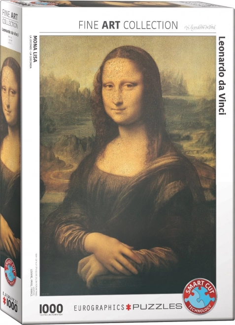 Puzzle Mona Lisa 1000 darabos