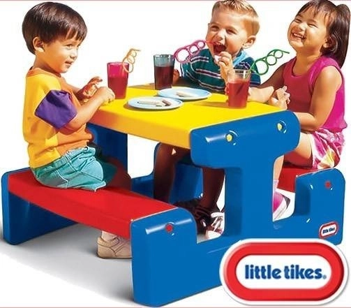 Little Tikes piknik asztal gyerekeknek – Kék