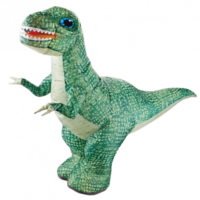 Zöld távirányítós felfújható dinoszaurusz