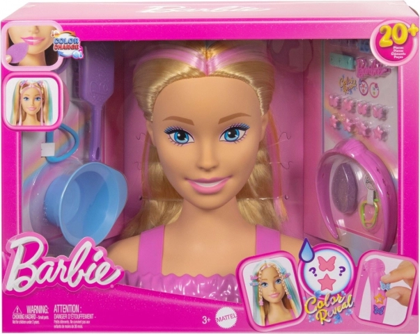 Styling fej Barbie Deluxe Szőke