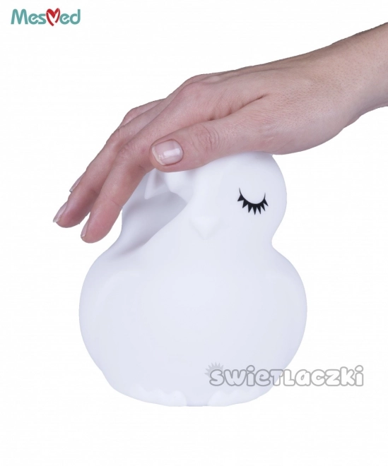 MesMed színes éjjeli lámpa bagoly távirányítóval
