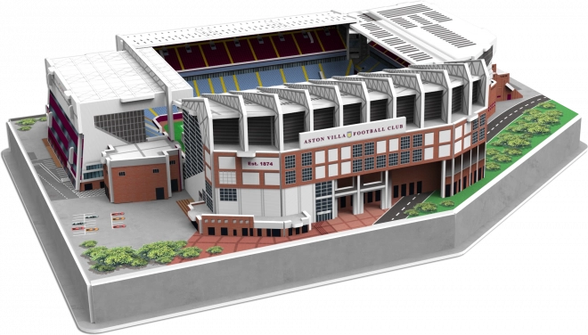 Aston Villa Villa Park Stadion 3D puzzle