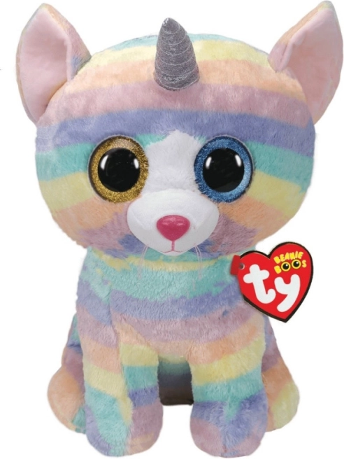 TY Beanie Boos Unikornis macska maskot Heather 42 cm