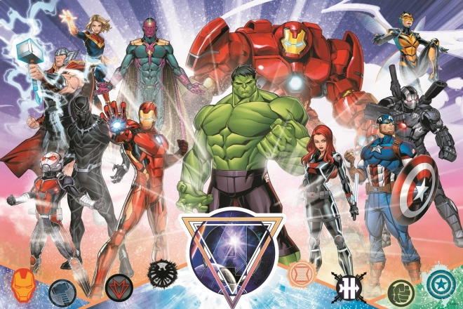 Trefl szuper alakú XL Avengers puzzle 160 darab