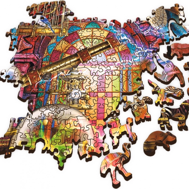 TrefL Fából készült Puzzle Varázslatos Kamra 1000 Darabbal