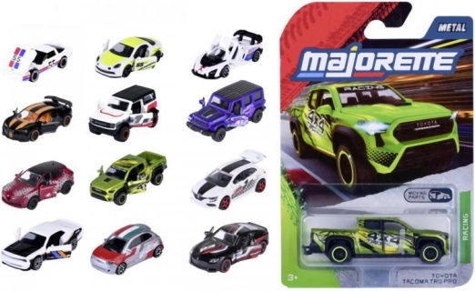 Fém kisautó Racing 1:64 nyitható elemekkel