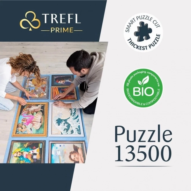Trefli Városok a felhők felett puzzle 13500 darabos