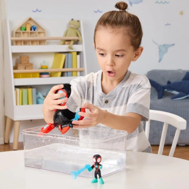 Hasbro Pókember figura és csodálatos jármű