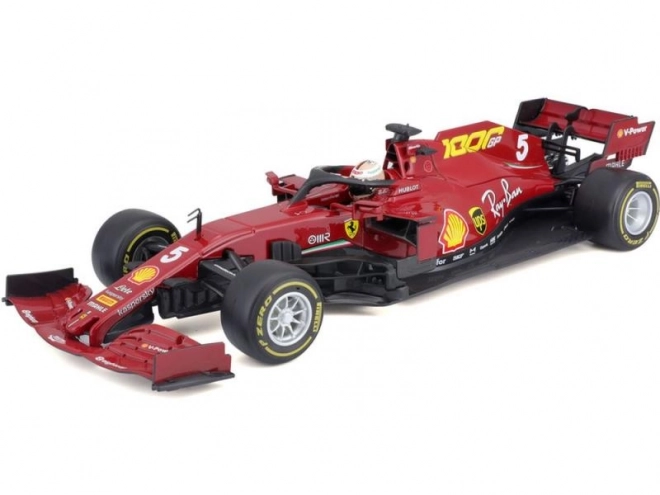 Bburago Ferrari SF 1000 osztrák #5 Vettel modellautó 1:18 méretarányban