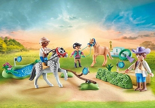 Playmobil Póni Verseny Szett