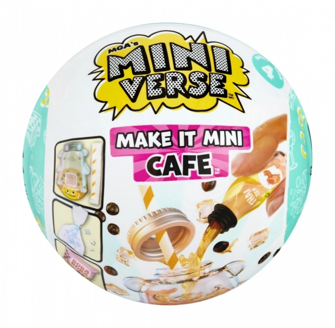Figurák Miniverse Készíts Mini Ételeket: Kávézó