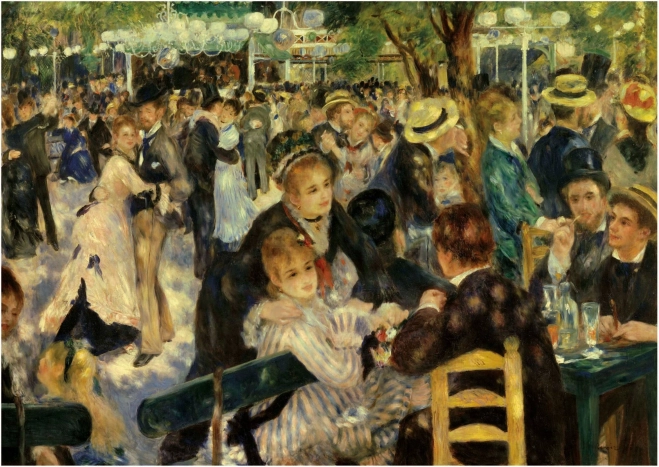 Moulin de la Galette tánc puzzle 3000 darabos
