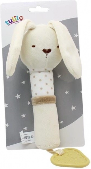 Hangjáték – Karamell nyuszi 17 cm