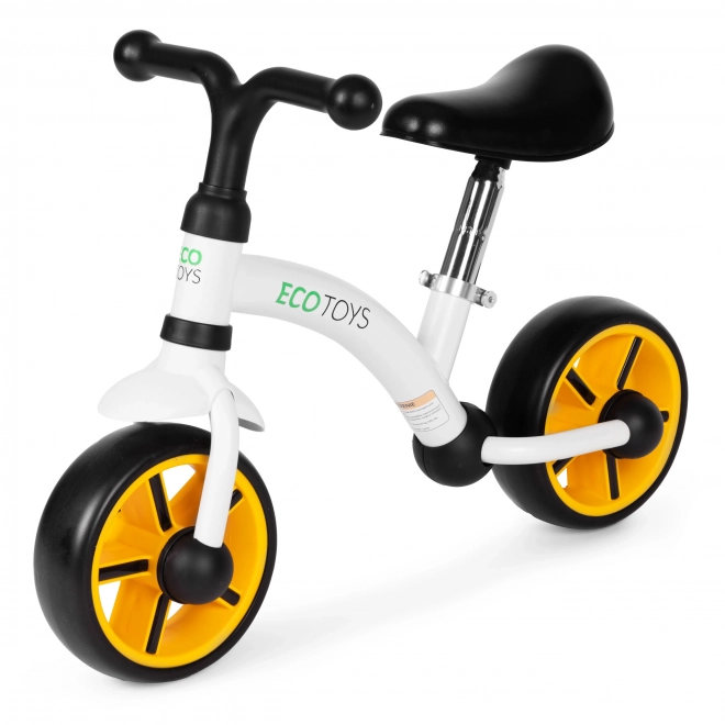 Gyerek futóbicikli fekete EVA kerekekkel - Ecotoys