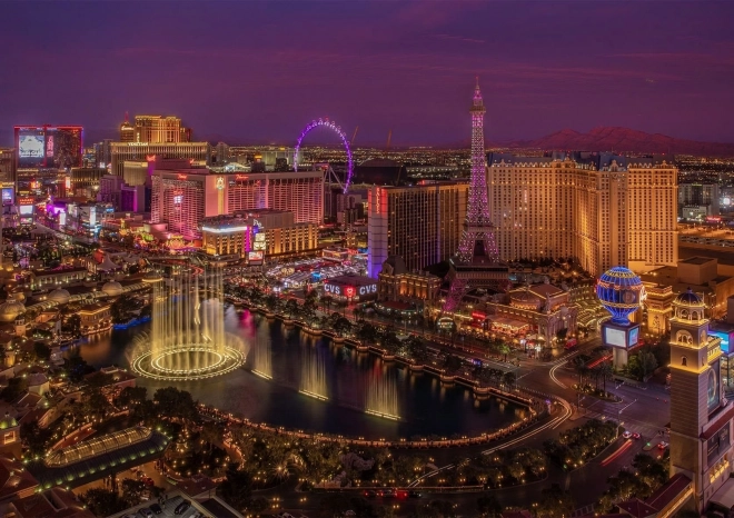 Puzzle Las Vegas, USA 1000 darabos