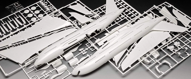 Műanyag Modell Hagyományos Lufthansa A380-800