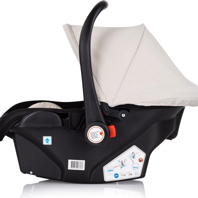 Autósülés Chipolino Amore i-Size 40-87 cm Biscotta