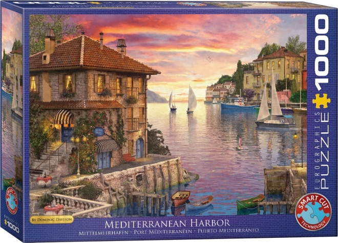 Mediterrán kikötő 1000 darabos puzzle