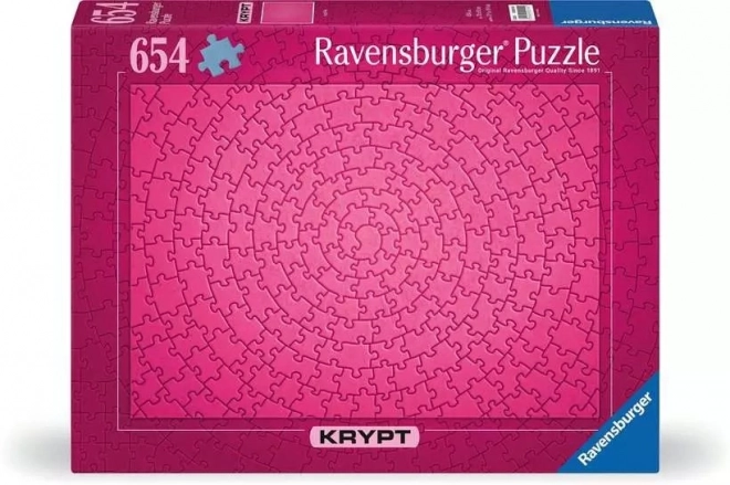 Rózsaszín KRYPT puzzle 654 darabos